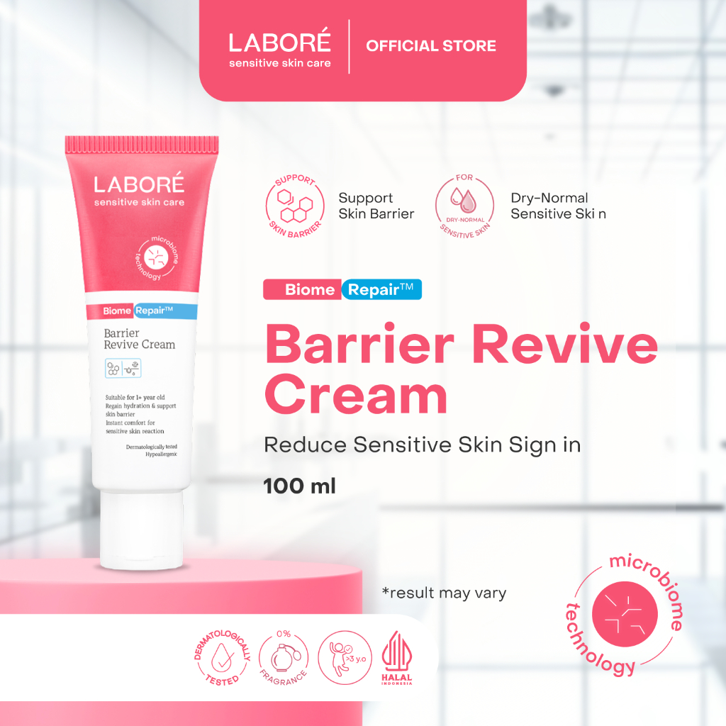 SYIFA HADJU AFTER TREATMENT CREAM - LABORÉ Sensitive Skin Care BiomeRepair Barrier Revive Cream 100 