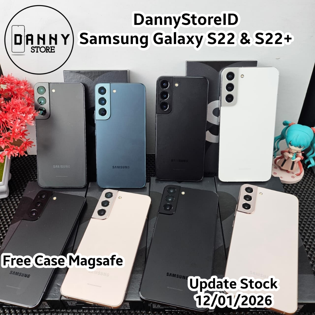 Samsung S22 & S22+ 5G 8/128 8/256 Resmi SEIN Original Bekas Second Semua Fungsi Normal
