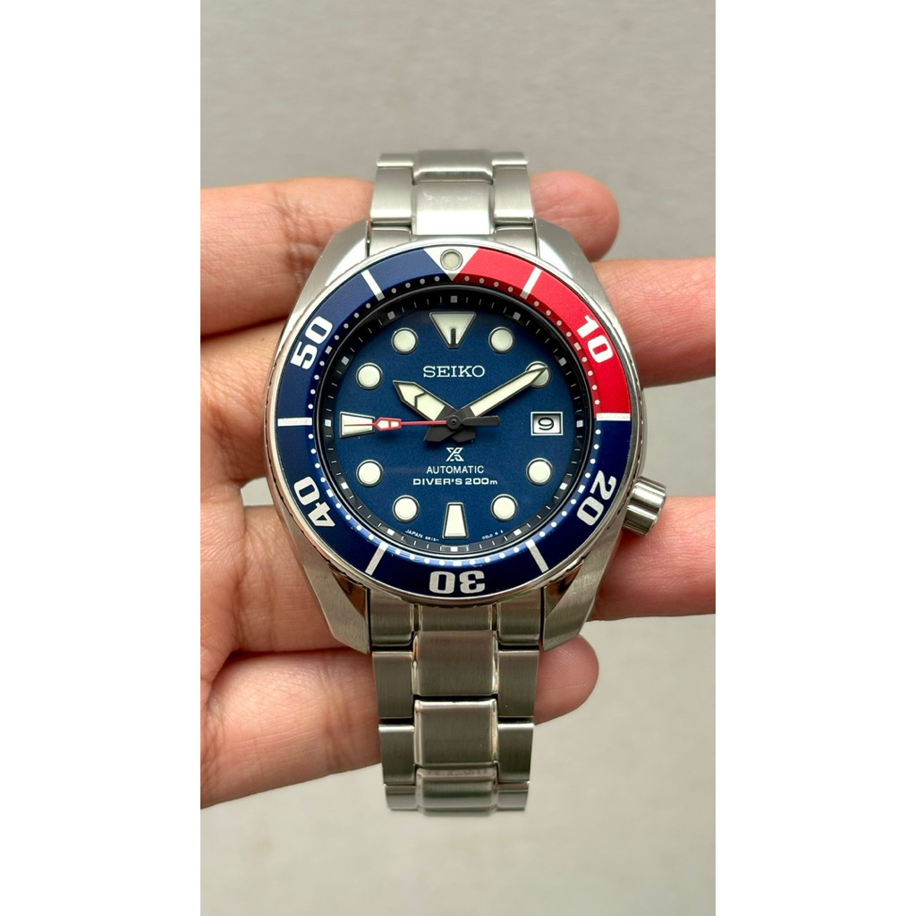 Seiko sumo pepsi fullset muluss