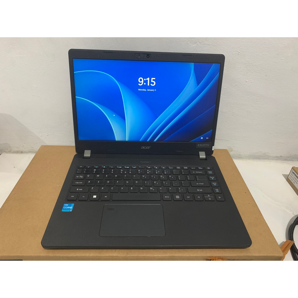 Laptop Acer Travelmate P214, Processor intel core i3-1115G4, ram 8gb, ssd 256gb