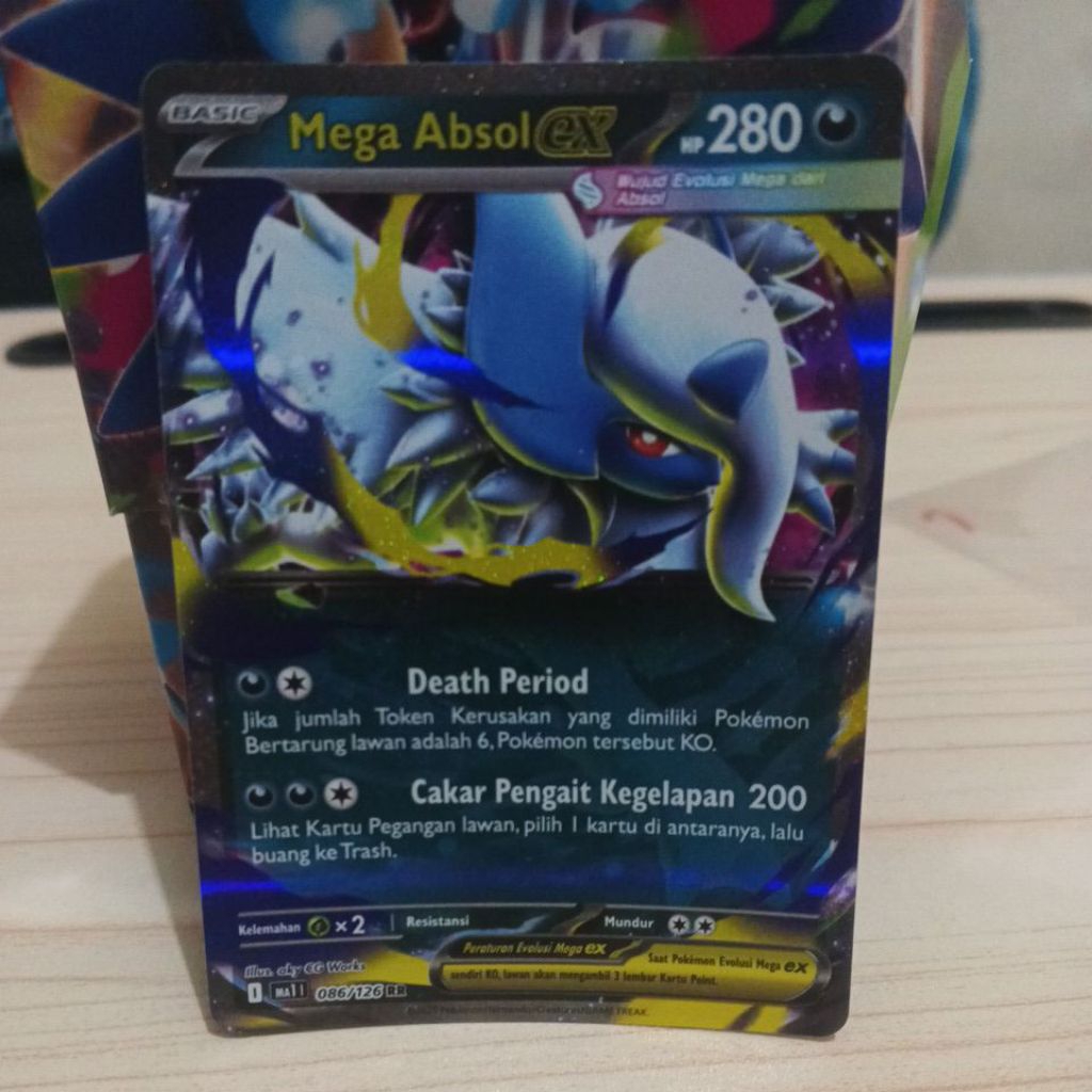 Mega Absol EX RR 086/126 Evolusi Mega MA1