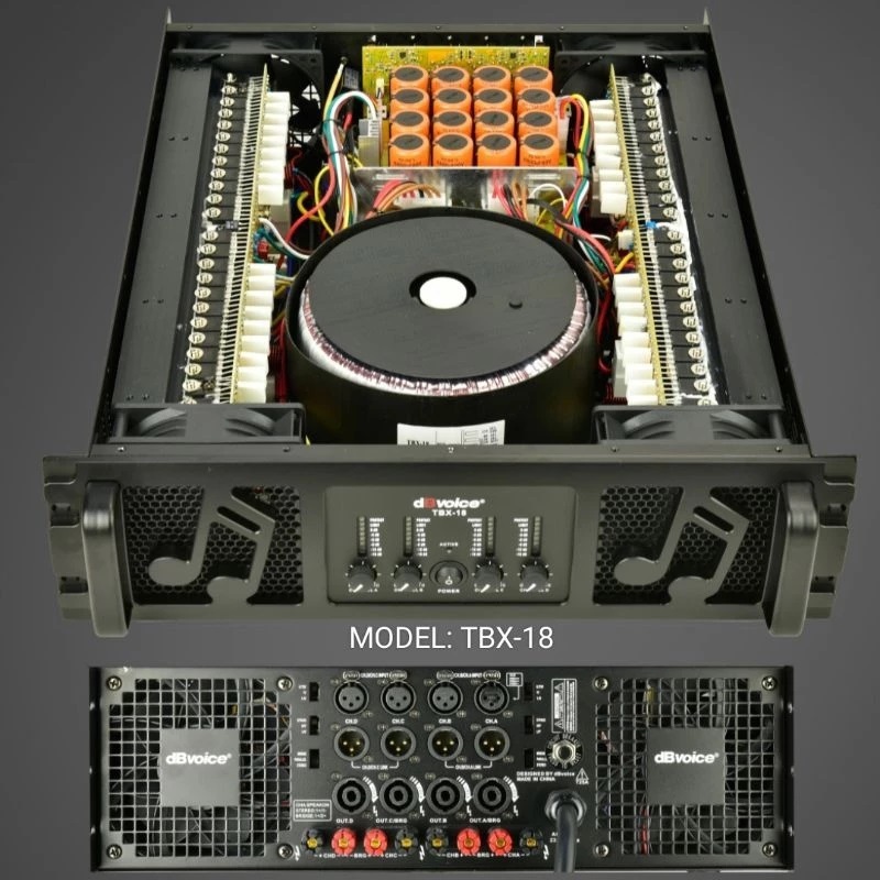 Power Db Voice TBX 18 Amplifier DBVoice TBX18 Class H Original
