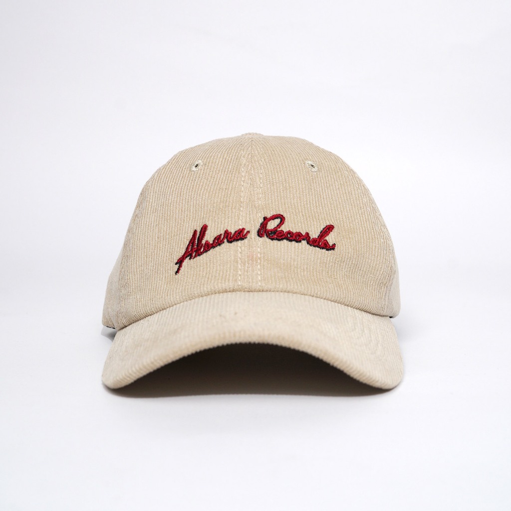 Aksara Records - Script Cream (Corduroy Hat)