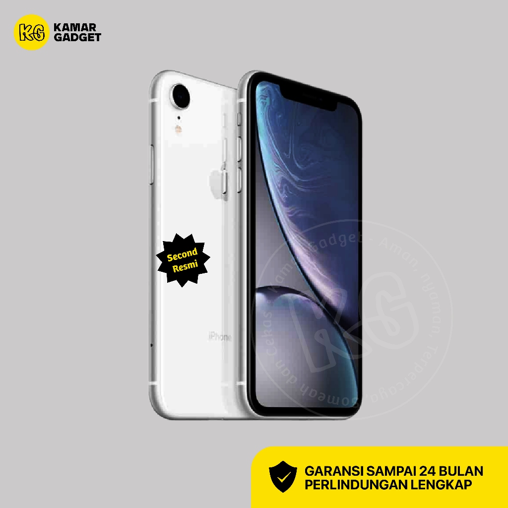 Apple iPhone XR Second 64GB 128GB Fullset Original Bergaransi