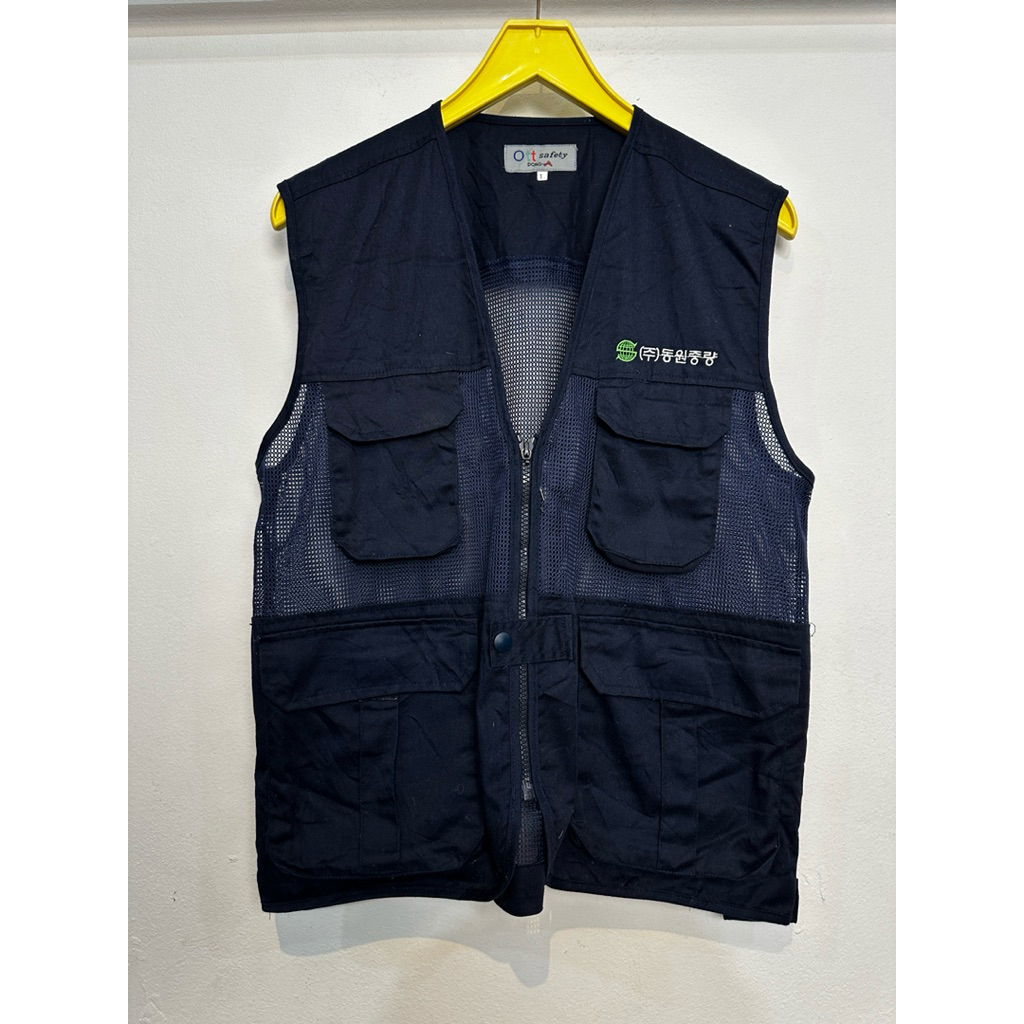rompi second vest tactical multipocket safety proyek mancing kfa 024