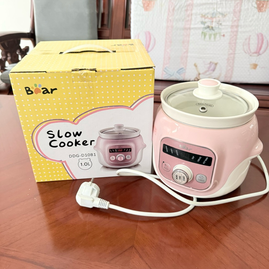 Preloved - Bear Slow Cooker DDG-D10B1 1.0L