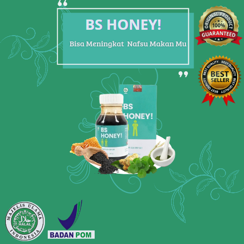 [TERLARIS] BYE SKINNY 1 Botol (BS HONEY Penggemuk Badan)