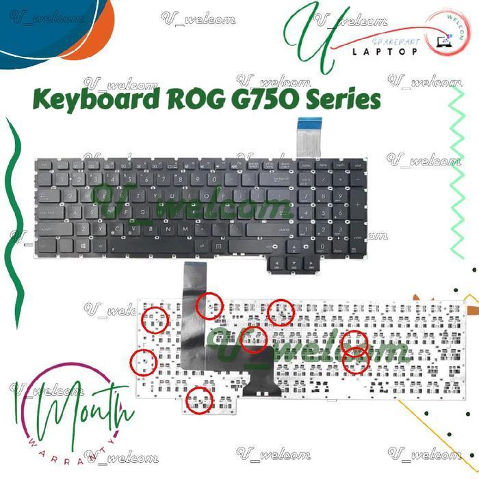 Keyboard ROG G750 G750j G750jh G750jm G750js G750jw G750jx G750jz G750vs G750vw G750vx New Series