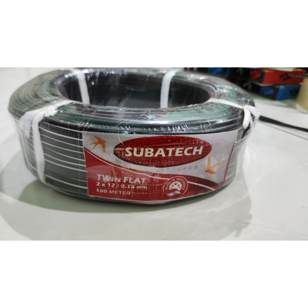 Kabel Listrik Ganda Serabut Roll 100 Meter