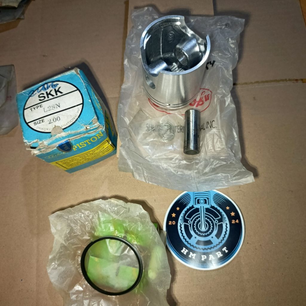 Piston Seher Ring Piston Seher Kit Set Satuset Yamaha L2Sn L2S L2 Sn S Super L2Super Yb100 L2G os 2.