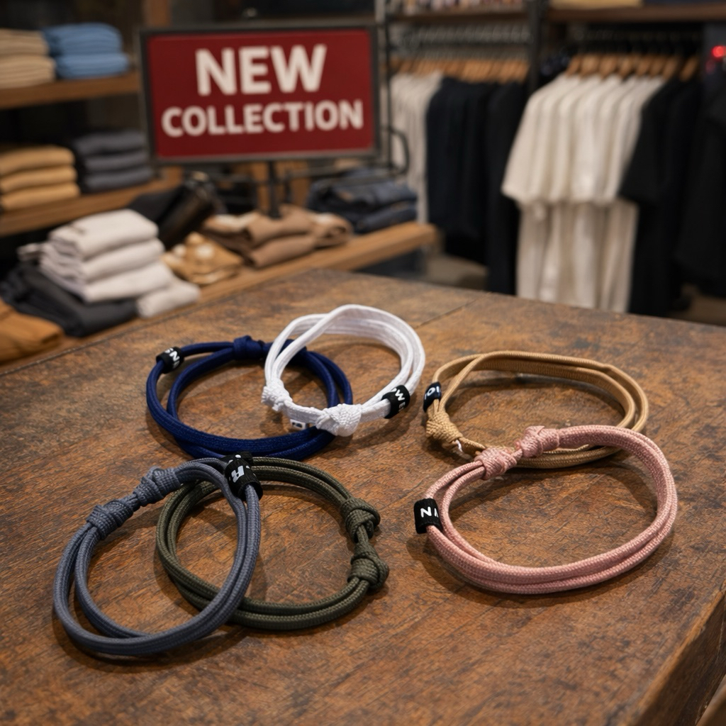 Gelang Tangan Pria Wanita / Gelang Distro Tali Couple