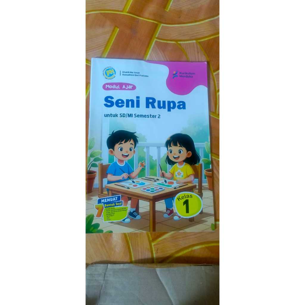 LKS PUSTAKA PERSADA SENI RUPA KELAS 1 SEMESTER 2 TERBITAN 2025