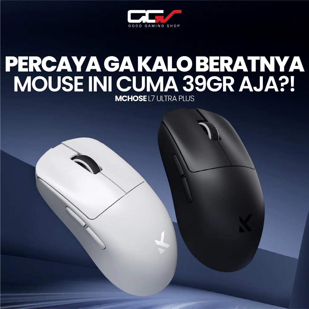 MCHOSE L7 / L-7 Ultra Plus Lightweight Wireless Gaming Mouse