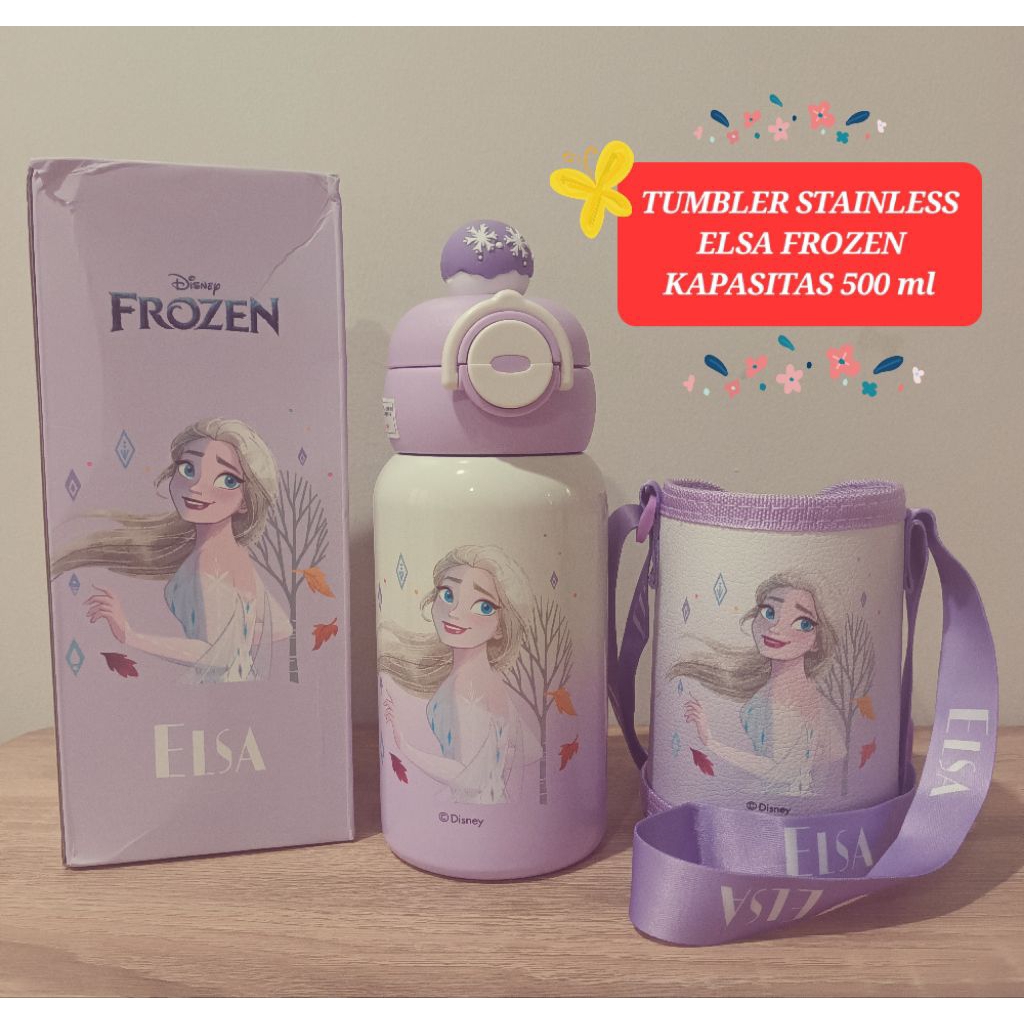 botol minum elsa frozen botol minum sedotan tumbler elsa tumbler bag frozen elsa stainless botol min