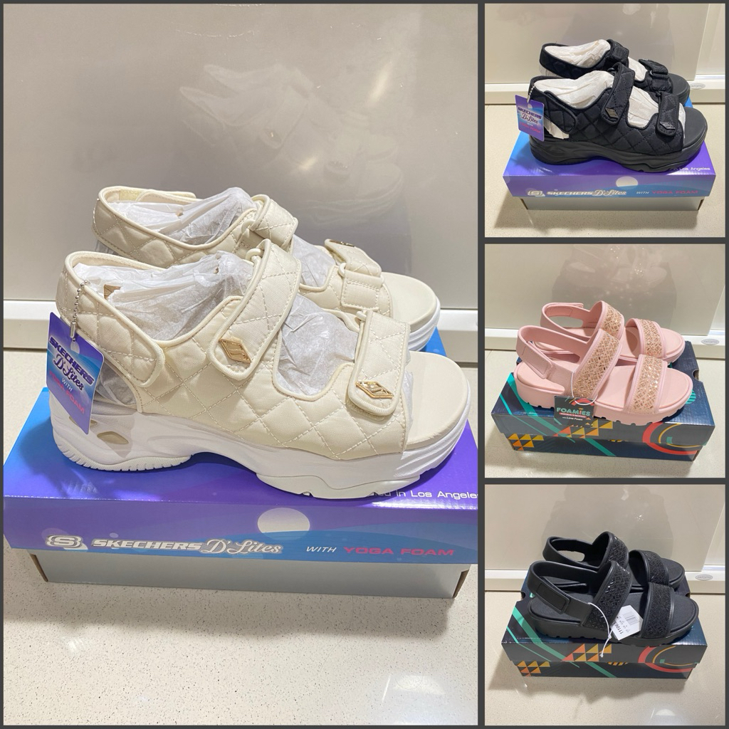 Skechers D'Lites 4.0 & Glam party Women's Sandal