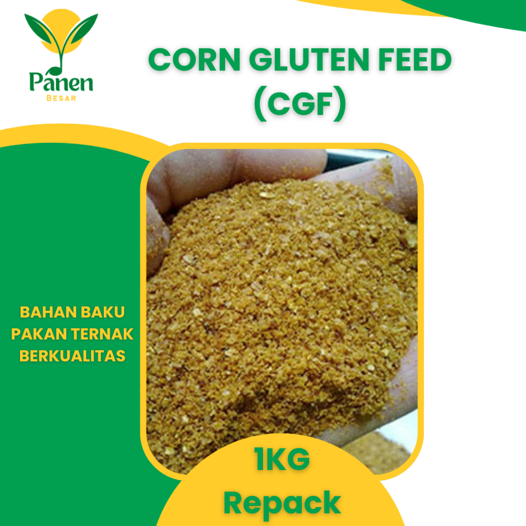 CGF Corn Gluten Feed Repack 1kg Bahan Baku Pakan Ternak