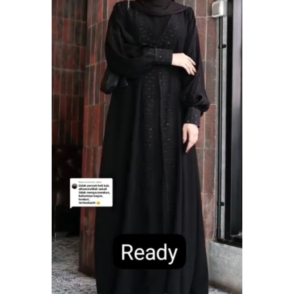 ABAYA MEWAH SEMI OUTER