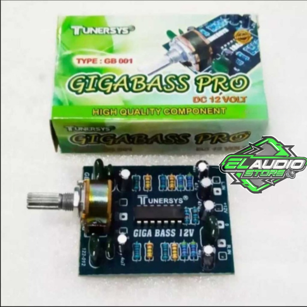 Giga BASS Produk Tunersys 12v (stereo) Original