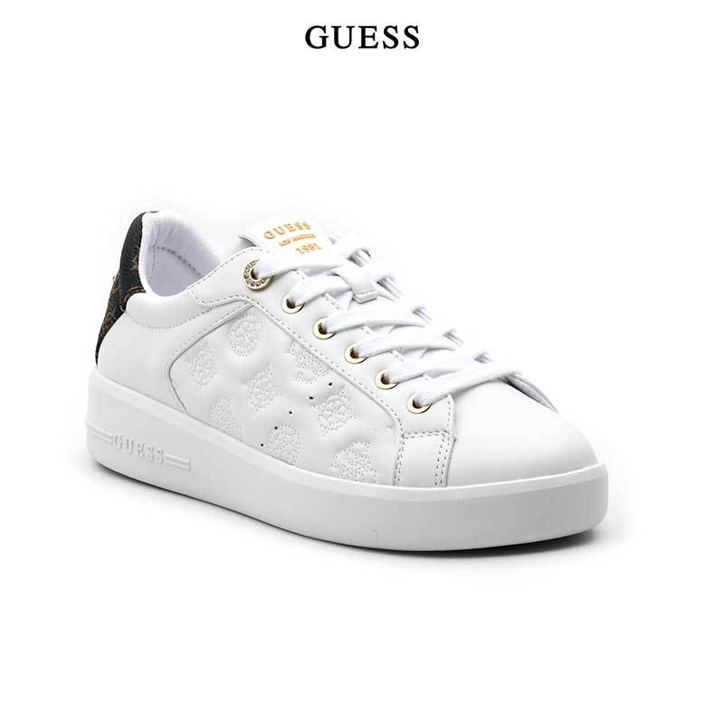 LADIES SHOES RONII WHI01 - SNEAKERS - SEPATU GUESS ORIGINAL WANITA