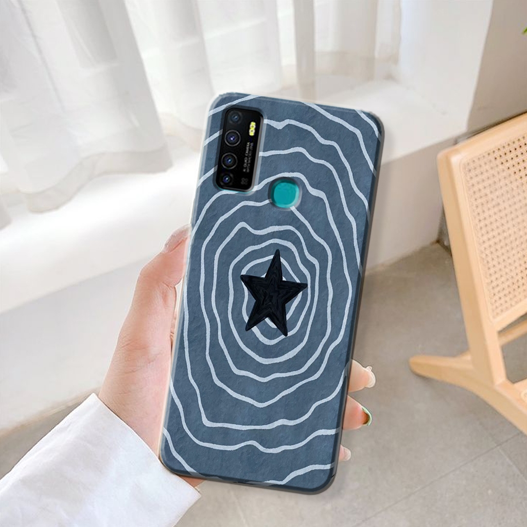 Softcase Infinix Hot 9 Play - Infinix Hot 9 Play Case Lentur - Aksesoris HP - Case Karakter Motif Te