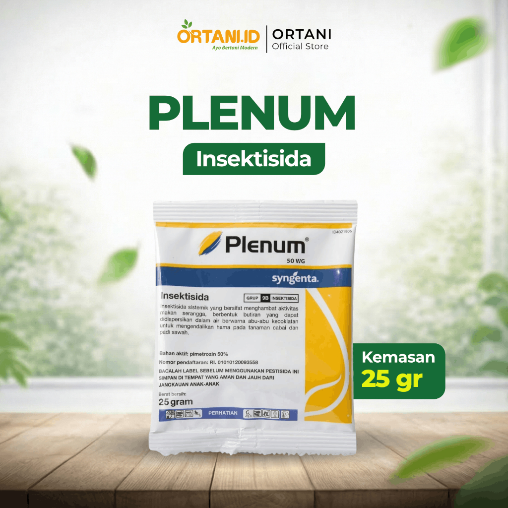 ORTANI - Plenum 25 Gram Insektisida Sistemik - Efektif Membasmi Hama Wereng