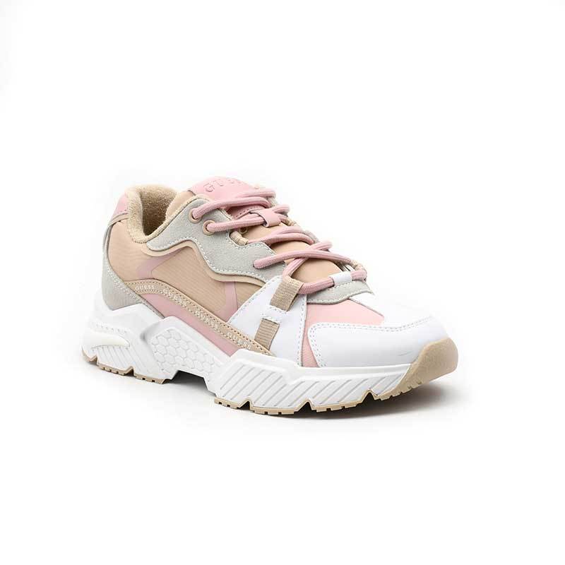 LADIES SHOES CARRLI5 WHI01 - SNEAKERS - SEPATU GUESS ORIGINAL WANITA