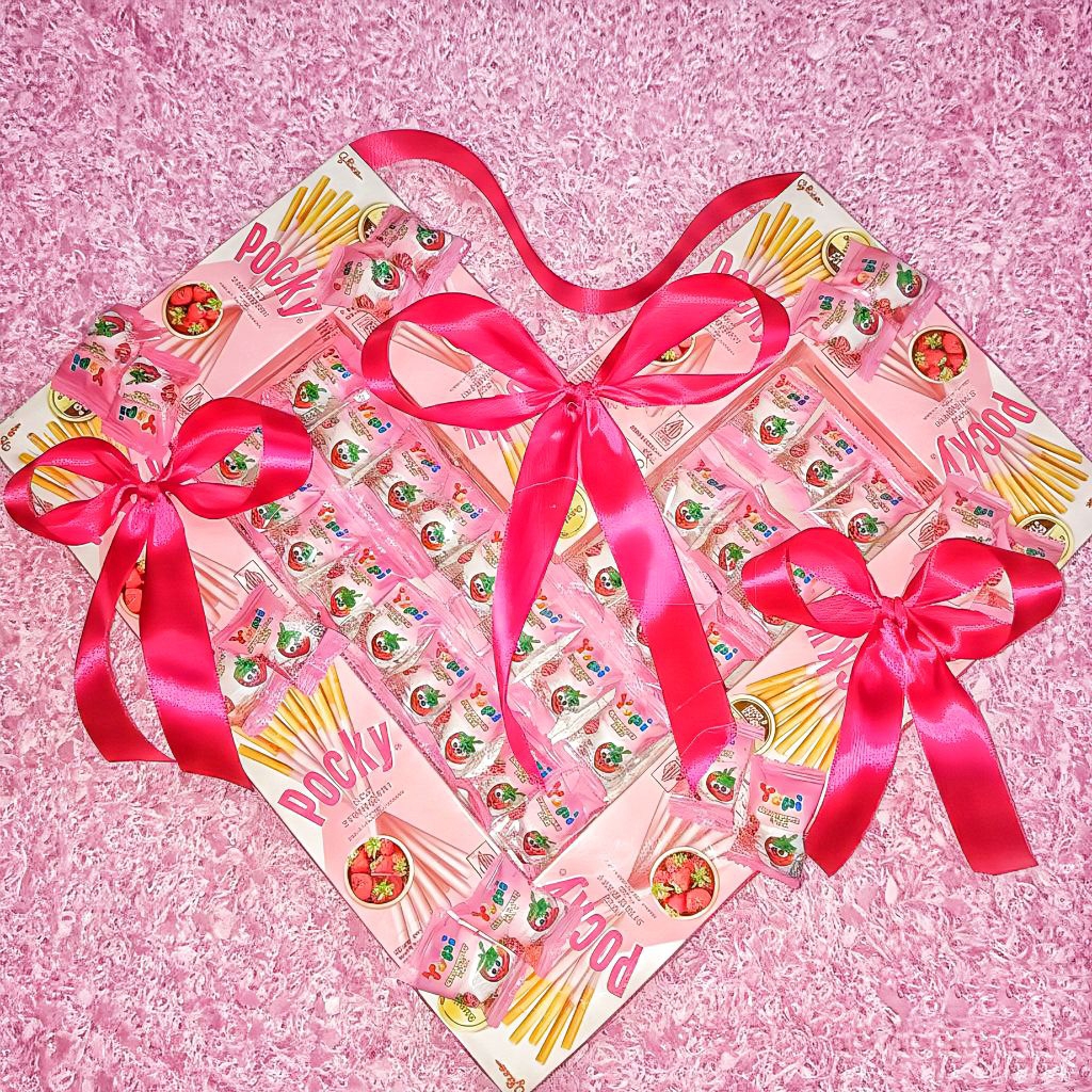 POCKY PINK LOVE MIX YUPI PINK