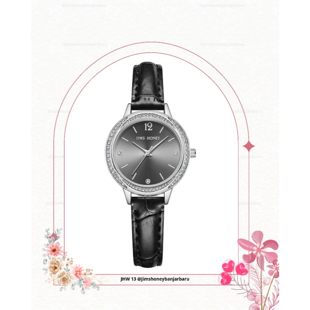 JHW 13 JAM TANGAN WANITA JIMSHONEY BANJARBARU ( BISA COD )