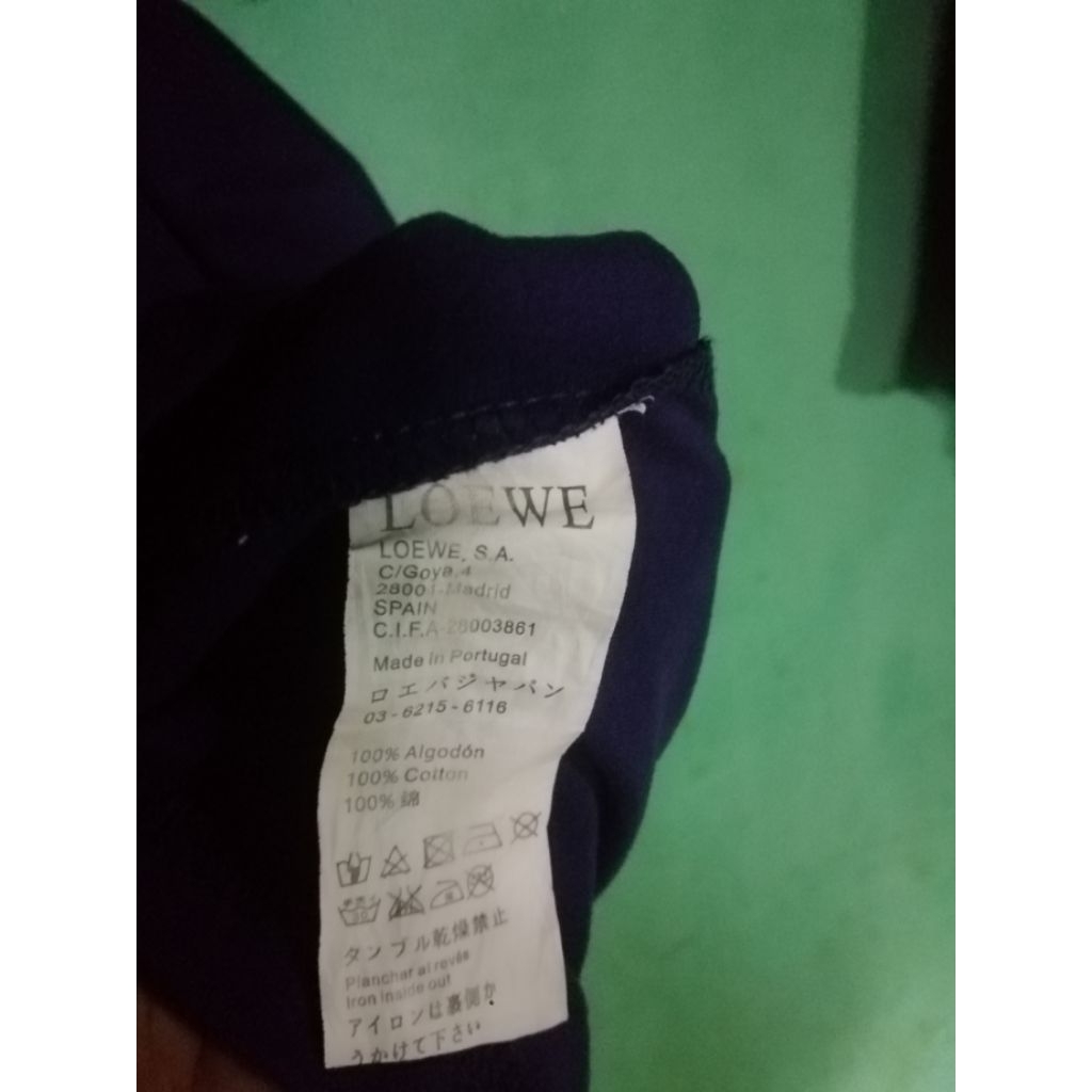 t shirt luxury loewe preloved