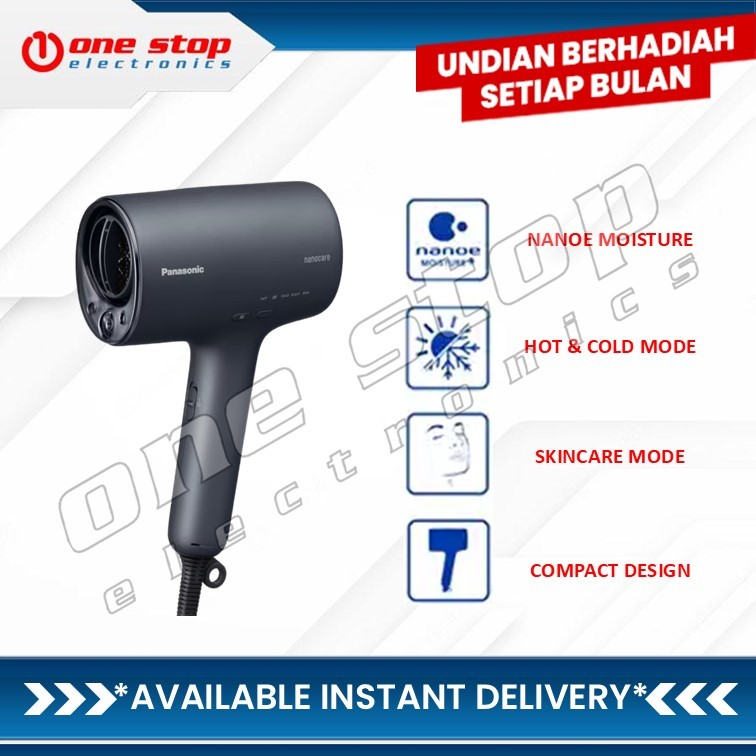 Panasonic EH-NA0J-A415 Pengering Rambut Nanoe MOISTURE+