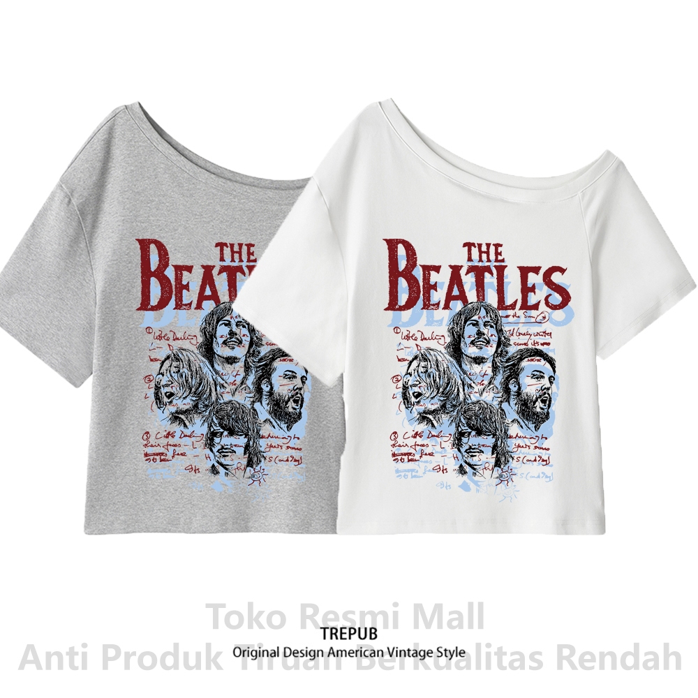 Ready. Sabrina T-shirt Kaos Oversize Wanita Pria Sabrina T-shirt Korean Style