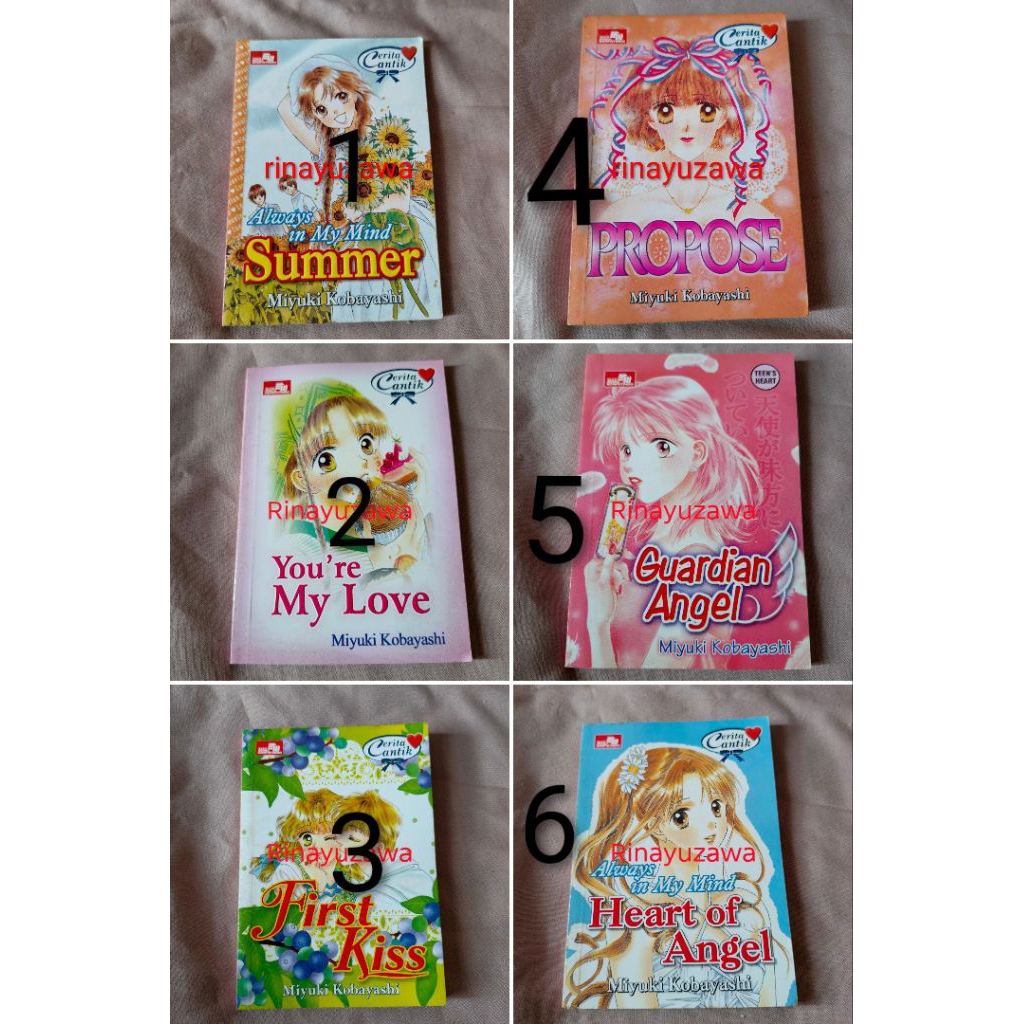 Buku Komik Serial Cantik Miyuki Kobayashi