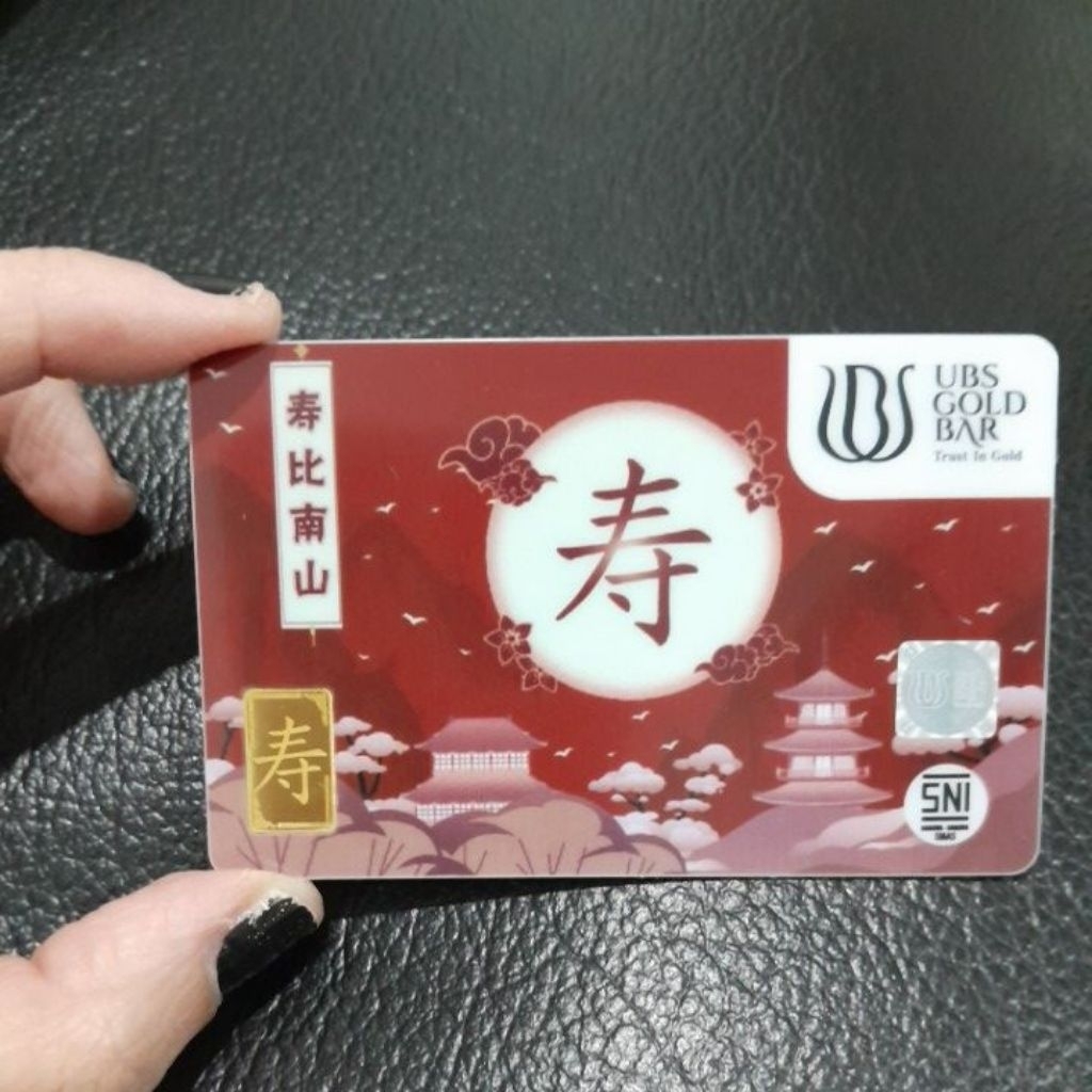 UBS Gold 1 gram Imlek Chinesse new year