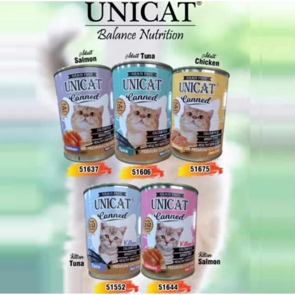 Unicat grain free Makanan Basah Kucing
