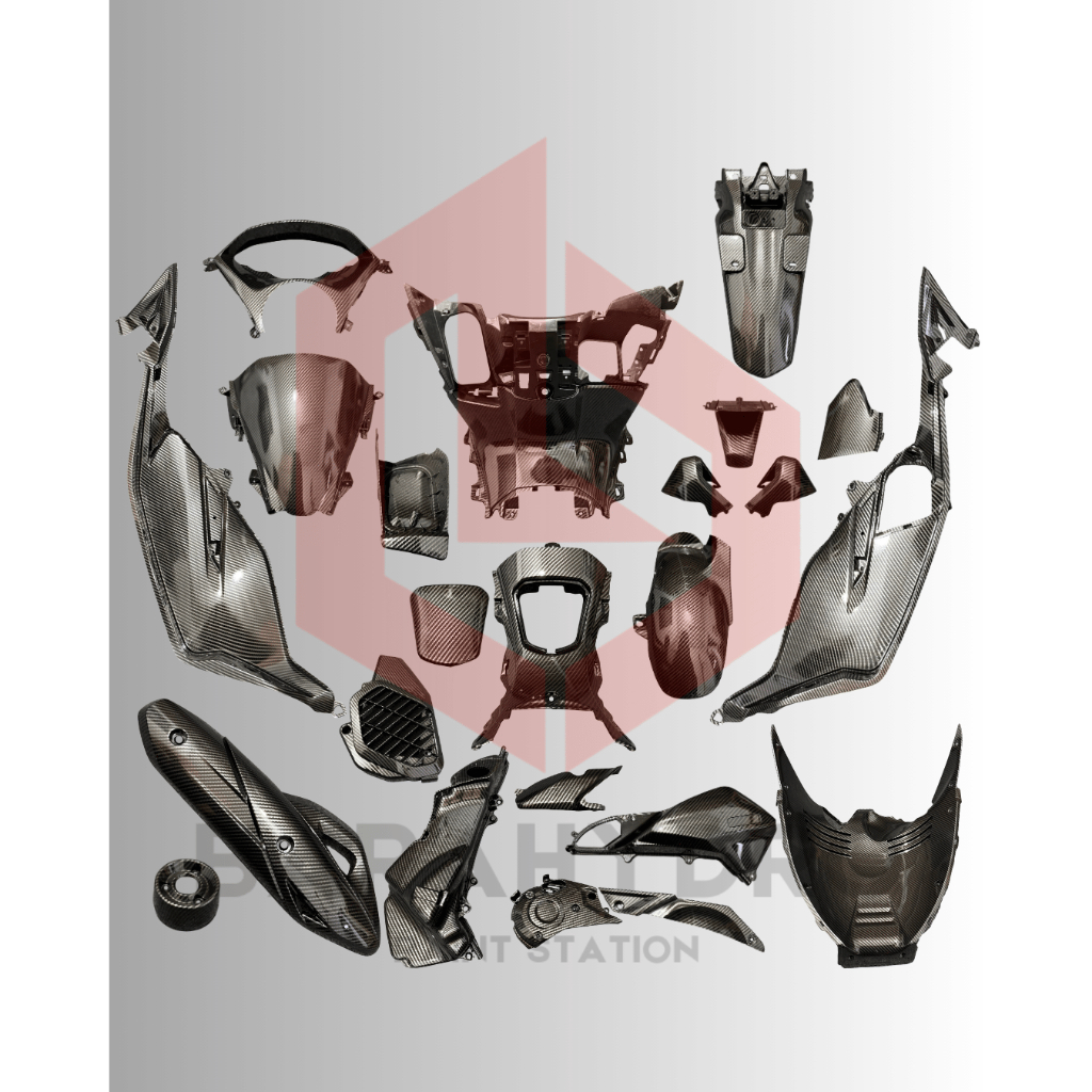 COVER FULLSET BODY KASAR CARBON PCX 150 2017-2020