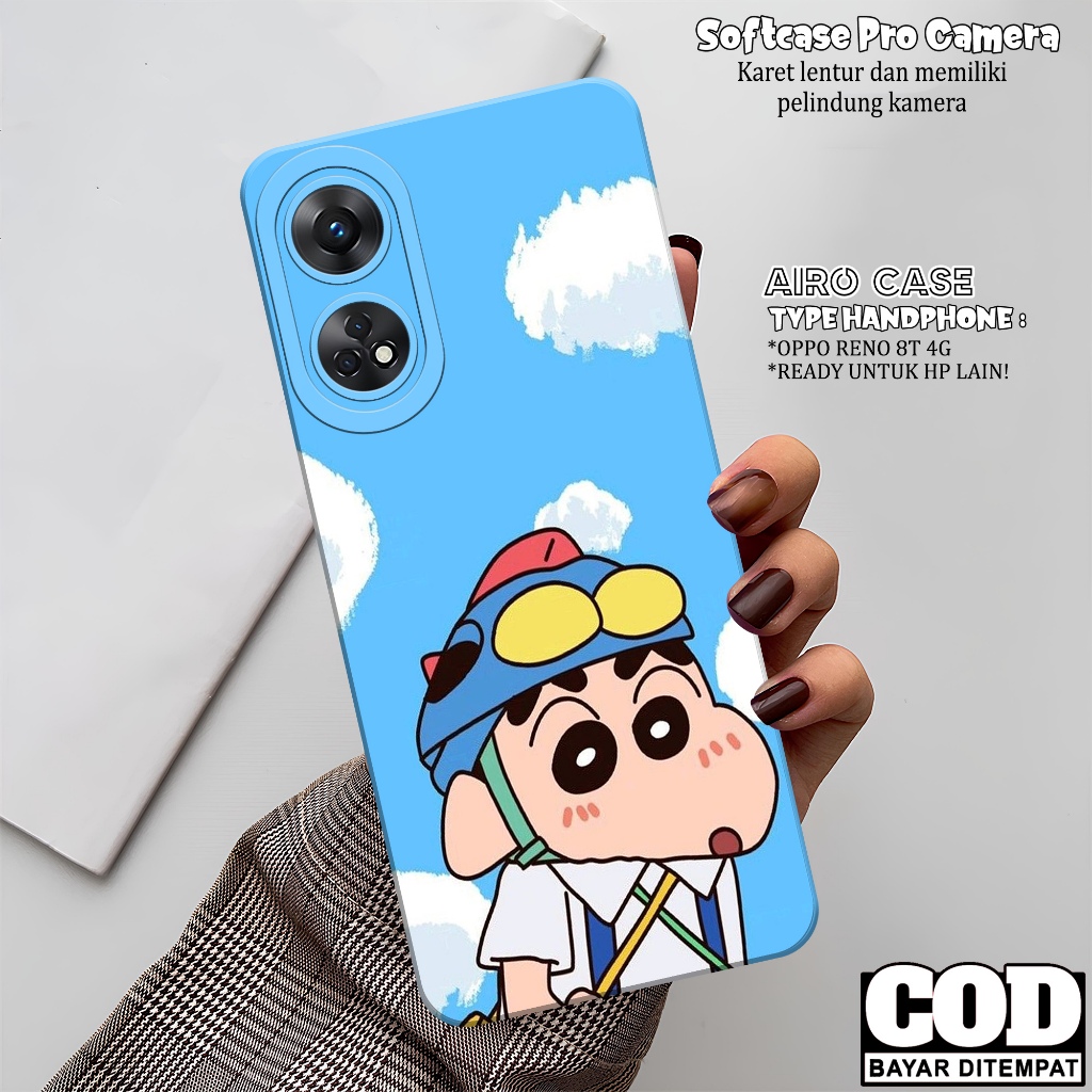 Softcase OPPO RENO 8T 4G Terbaru Case OPPO RENO 8T 4G Terbaru Fashion Case KARTUN Casing OPPO RENO 8