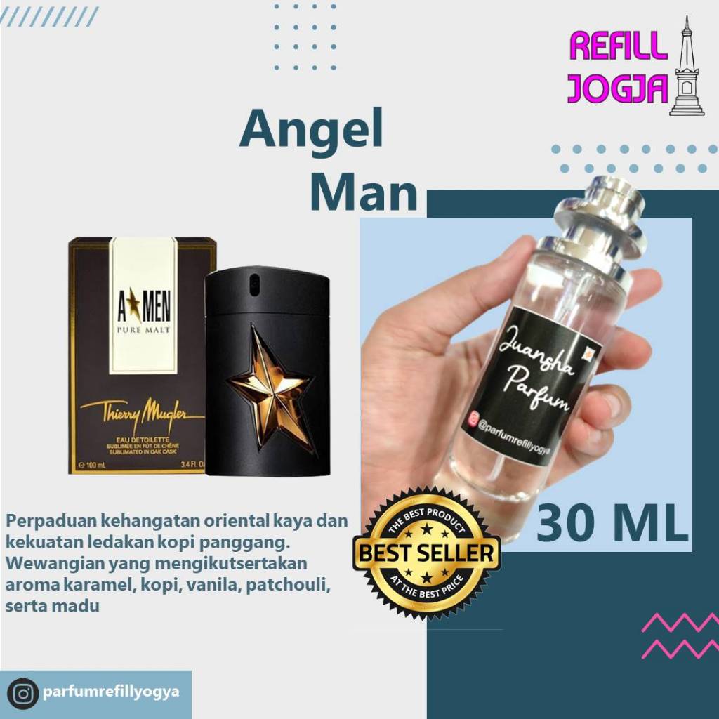 Parfum Refill ANGEL MAN| kualitas terbaik|EXC