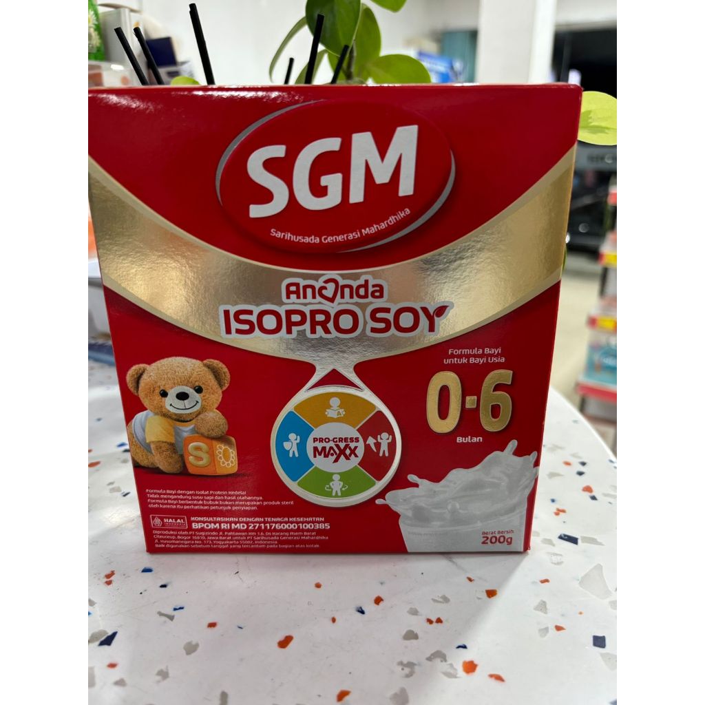 SGM Ananda ISOPROY SOY (0-6 bulan) 200gr