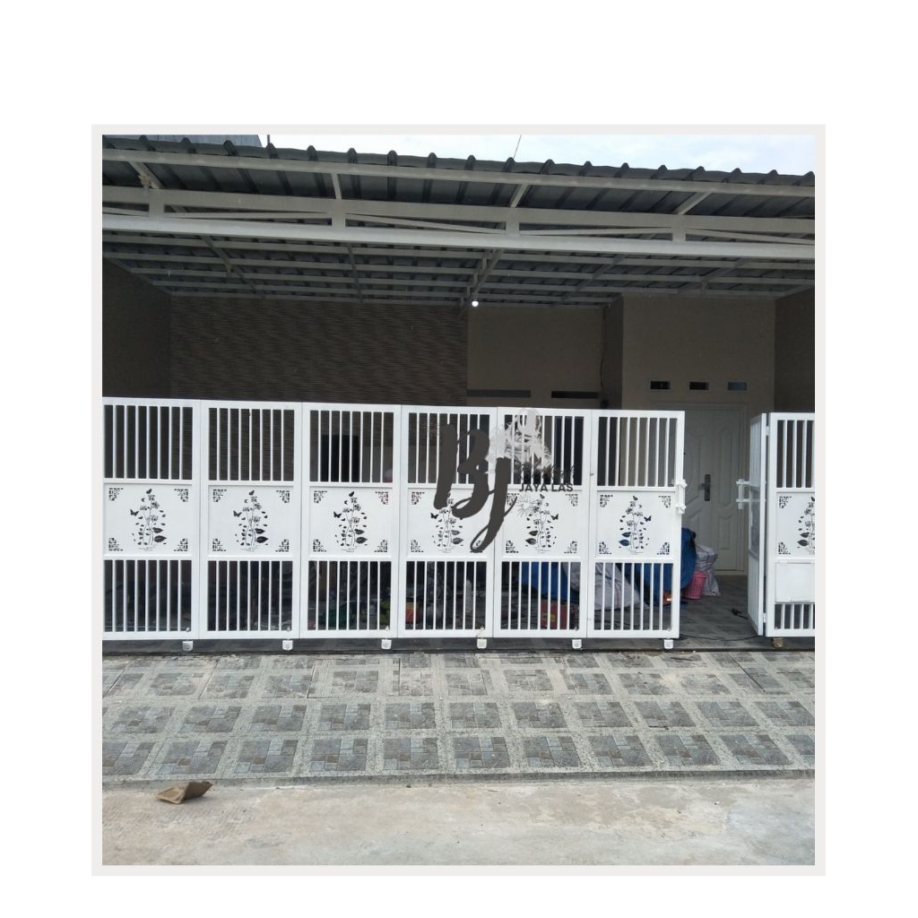 pagar plat laser cutting