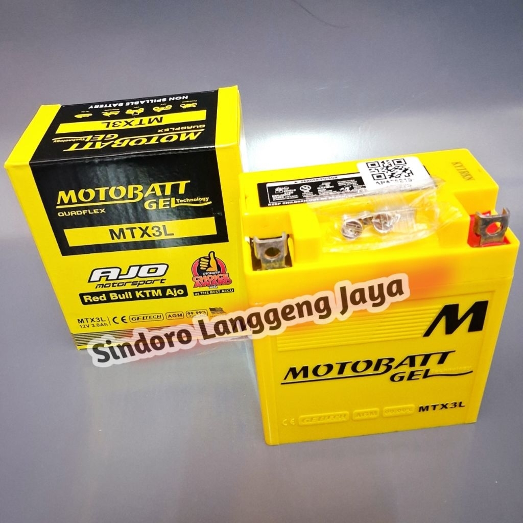Aki Motobatt Rx King Ninja Satria 2tak Jaminan Original