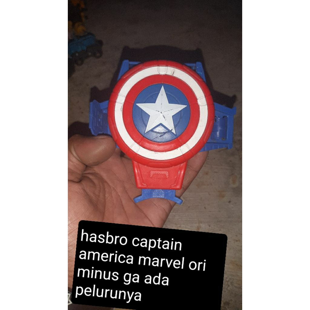 mainan captain america marvel ori hasbro mattel minus ga ada peluru