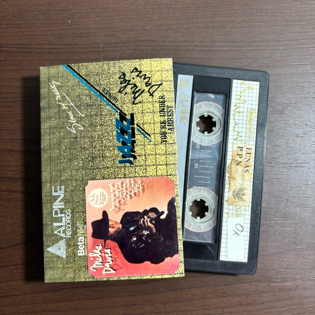 Kaset Pita Miles Davis You're Under Arrest / Jazz / Alpine Records