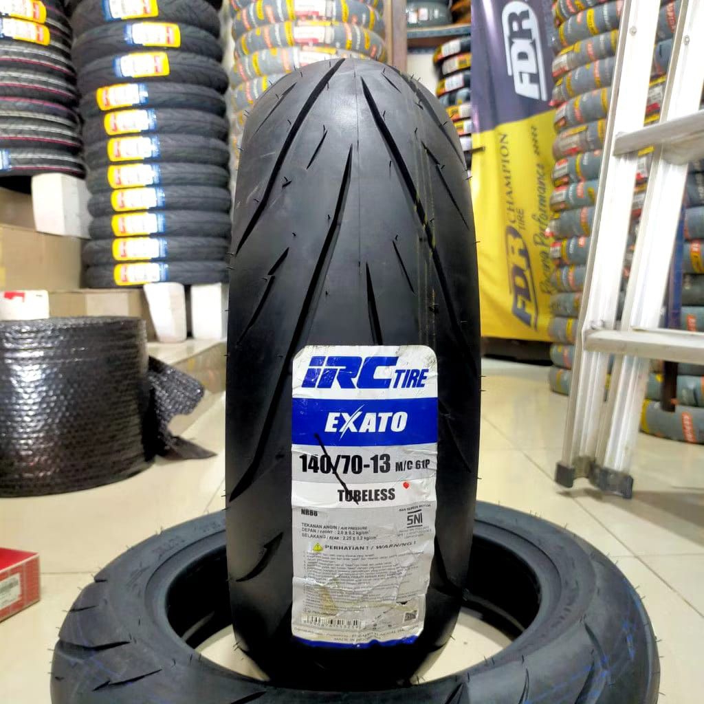 ban motor IRC exato ring 14 ukuran 140/70