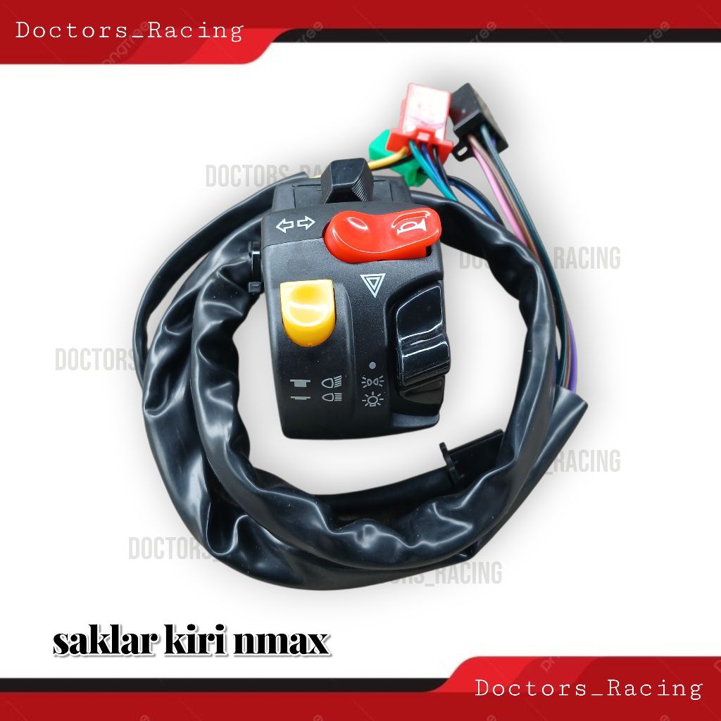 Saklar Kiri Nmax Vietnam Holder Saklar Lampu Biled Plus Tombol Hazard Universal Motor Vixion Gsx VAR