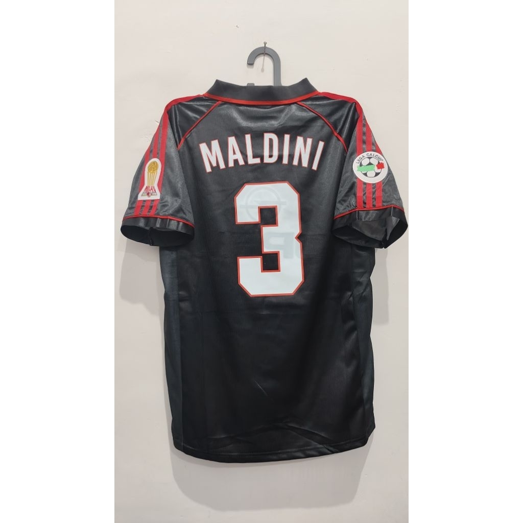 jersey retro Milan Maldini size L