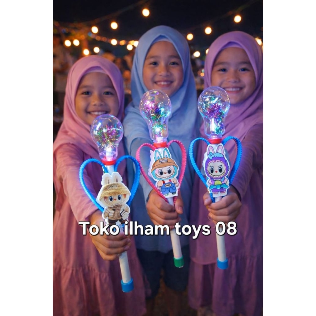LAMPION TAKBIR / LAMPION OBOR  20_50 pcs Lampion Led takbir keliling / lampion obor