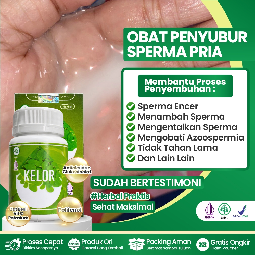 Obat Sperma Encer Paling Ampuh Pengental Sperma Supaya Air Mani Kental Banyak Penambah Sperma Pria P