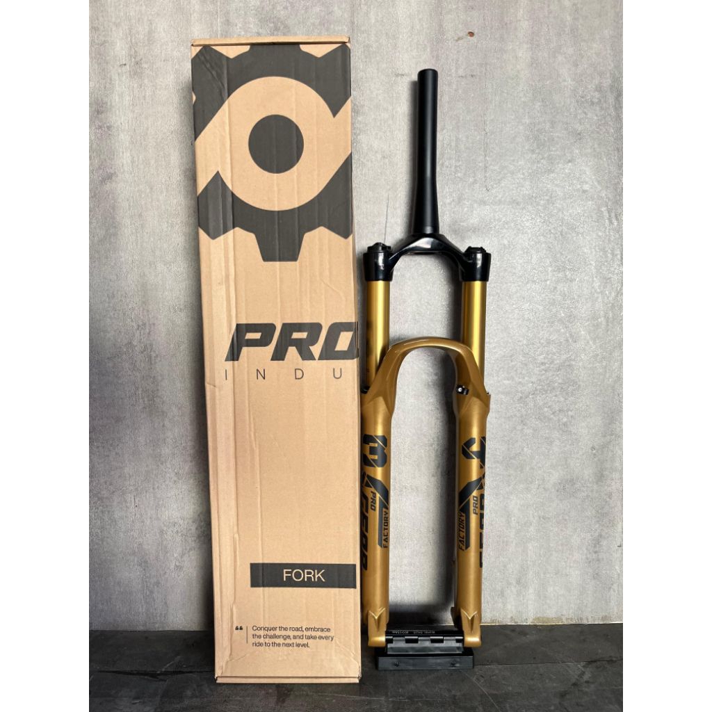 Fork Progear 29 air  travel 150 TA15 fork sepeda mtb