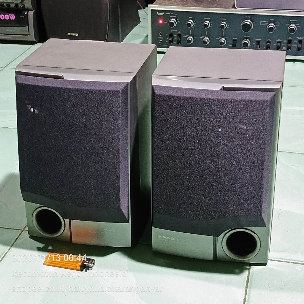 Sepasang Speaker Pasif PIONEER S-VS6V – Mulus Normal Siap Pakai