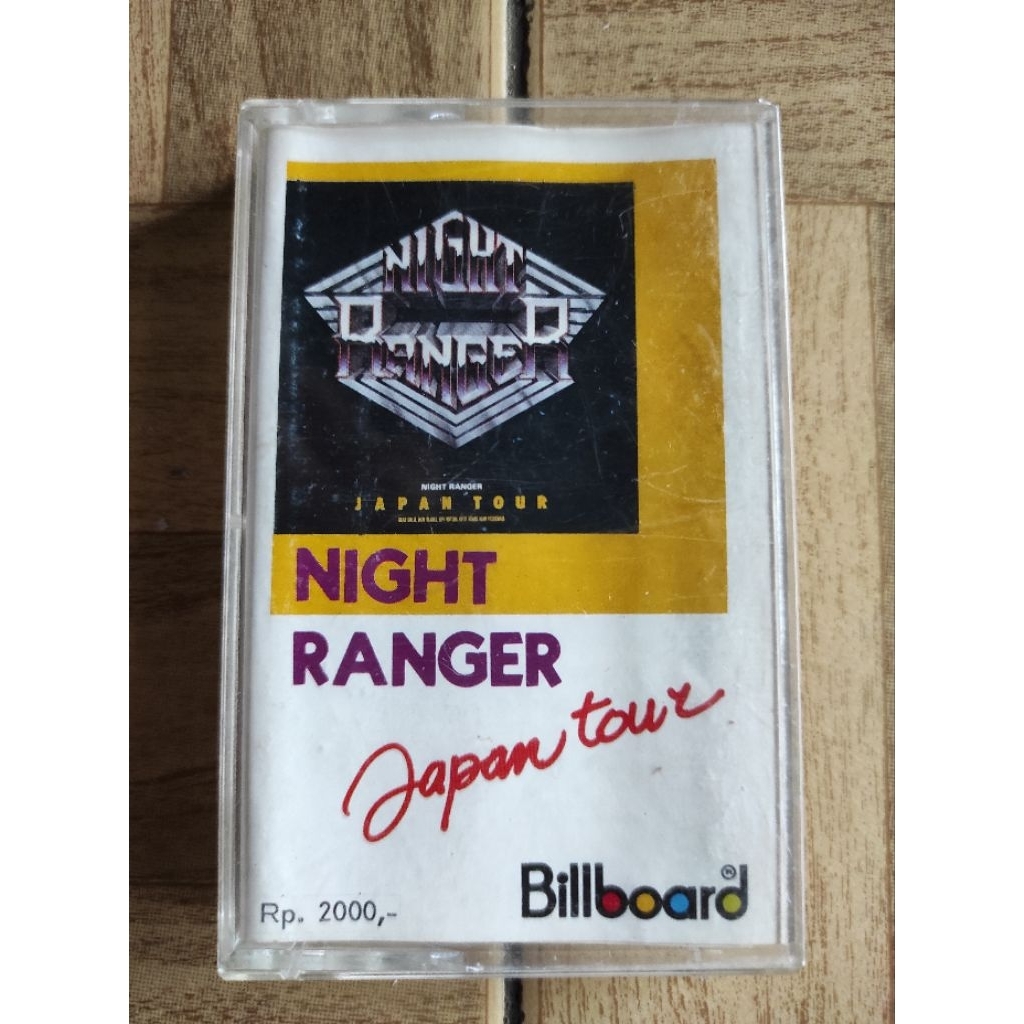 kaset pita NIGHT RANGER japan tour